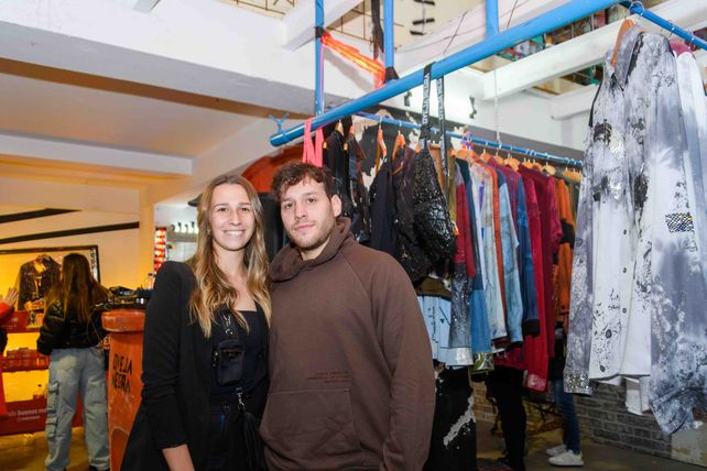 Lucia Castegnola y Felipe Aita