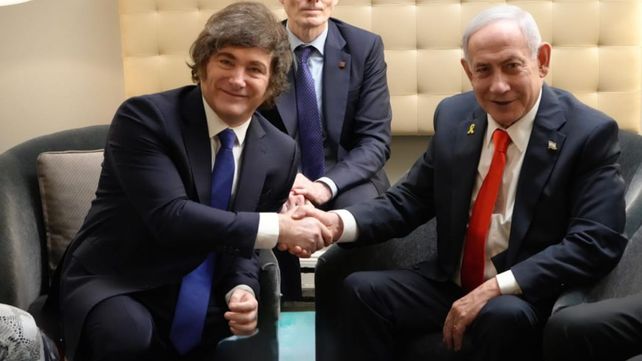 Milei se reunió en Nueva York con _Netanyahu