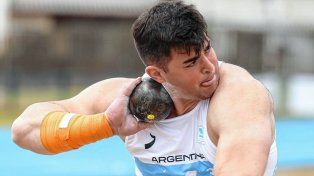 Nazareno Sasia logró la medalla de plata en San Pablo.