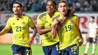 Colombia derrotó a Japón por 2-1 con un golazo de Rafael Borré.