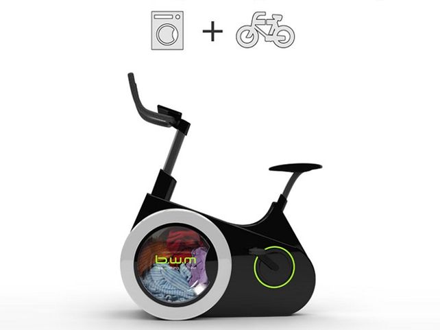 Un lavarropas que funciona al ritmo de una bicicleta fija es la idea de dos estudiantes universitarios chinos.
