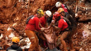 Ya son 46 los muertos por las inundaciones en el sudeste de Brasil