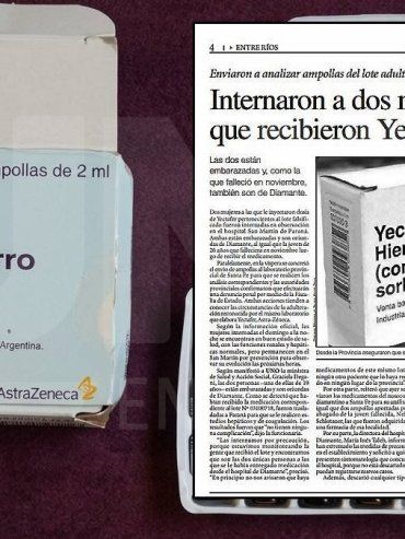 21 años después, hubo condenas por la muerte de una joven entrerriana y su bebé por un medicamento adulterado
