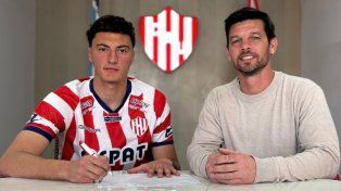 Unión blindó a otra de sus jóvenes promesas: Mateo Aimar firmó hasta 2029