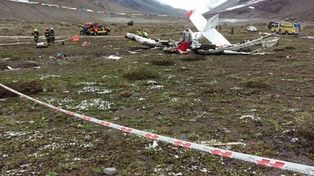 Se mató un piloto que volaba de Chile a Rosario