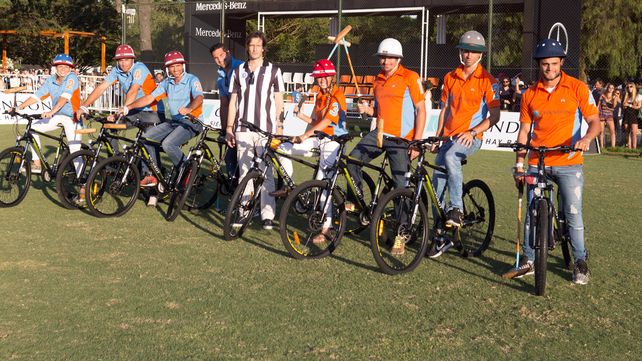 Celebridades y polistas disfrutaron del Polo Bike Chandon en el Campo Argentino de Polo