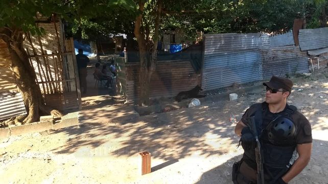 Víctimas. En esta casa hubo un incidente que terminó con un enfrentamiento armado.