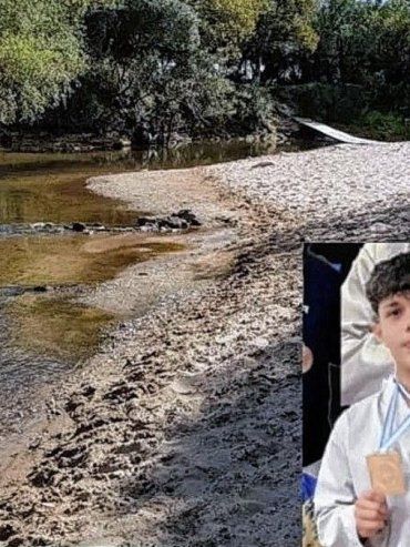 Un joven deportista de Concordia murió ahogado en un camping