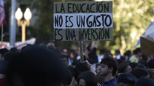 Con clases públicas y otras acciones, los universitarios reclaman por la ley de financiamiento