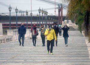 Llegó junio con un anticipio del invierno