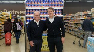 Federico y Nicolás Braun estuvieron en Rosario para inaugurar sus operaciones en la ciudad.