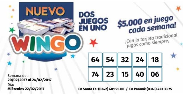 Wingo semanal
