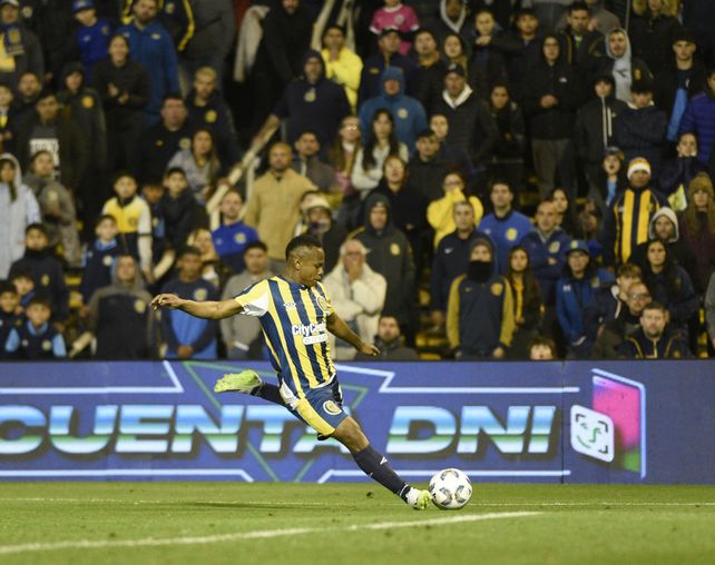 Campaz le dio un salto de calidad a la ofensiva de Central. Lleva siete goles con la camiseta canalla.