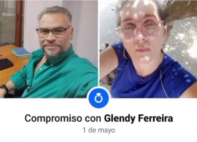 El enamorado Daniel ya publicó por internet su compromiso.