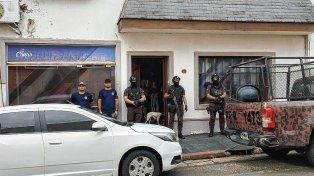 La policía realizó allanamiento en una vivienda ubicada en el radio céntrico de Concordia.