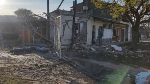Explosión en una metalúrgica de Tostado Explosión en una metalúrgica de Tostado
