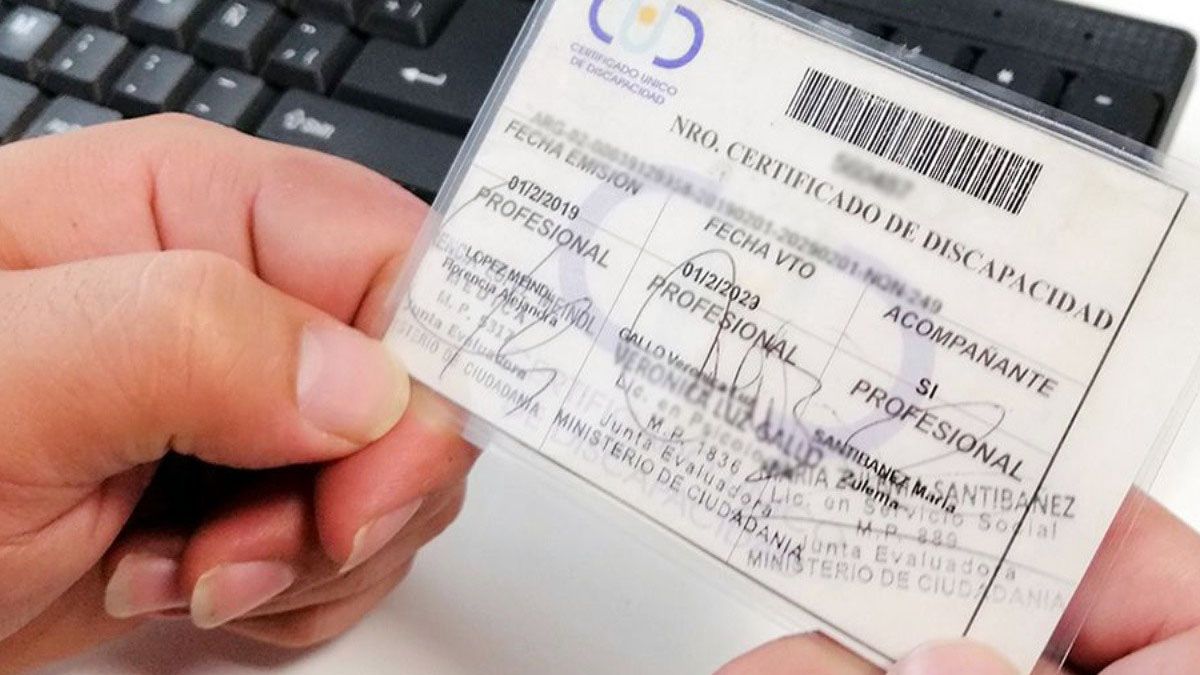 Discapacidad certificado tiene validez hasta fines de 2023 Discapacidad certificado tiene validez hasta fines de 2023