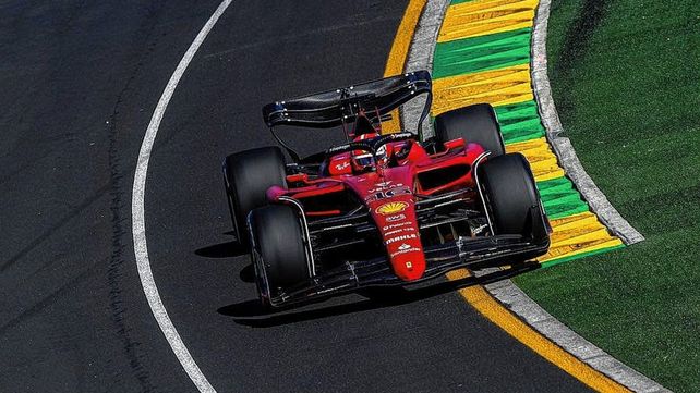 Leclerc dominó los primeros ensayos de la F1 en Australia