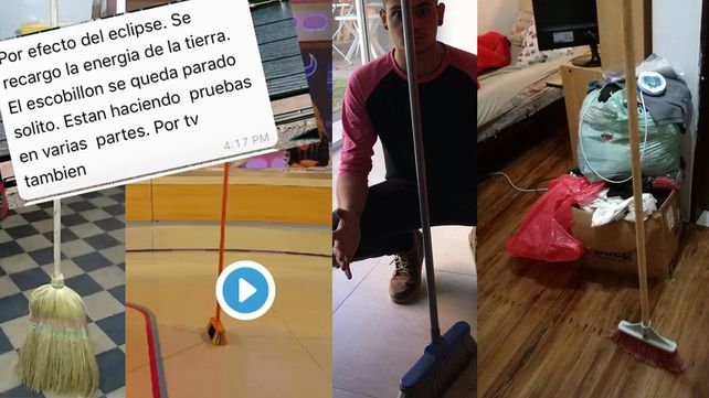 El misterioso fenómeno del escobillón challenge que trajo consigo el eclipse solar