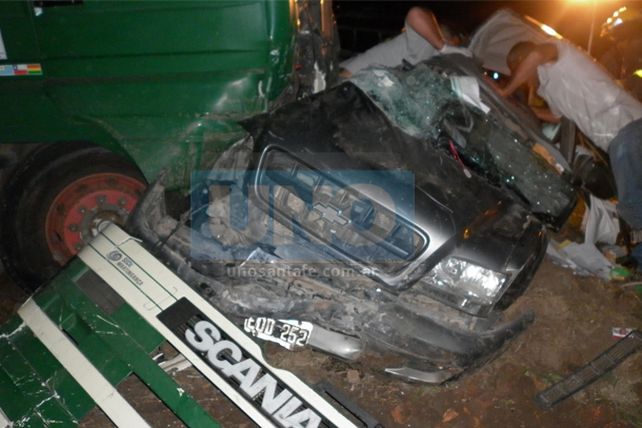 Departamento San Justo: murieron tres personas en un choque