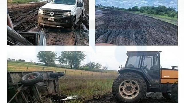 &nbsp;Vecinos rurales cortarán la ruta por el mal estado de caminos