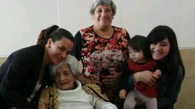 La abuela Virginia Franco nació en Paraná