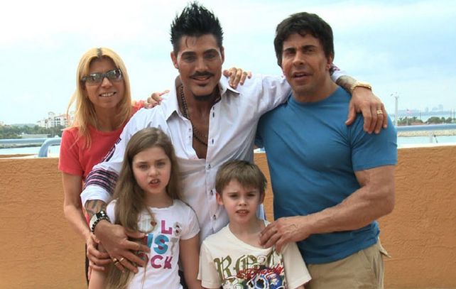 Los chicos iban junto a Gustavo Martínez