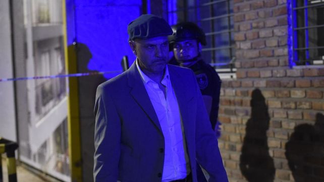 El ministro de Seguridad, Claudio Brilloni, se hizo presente en el lugar del ataque.