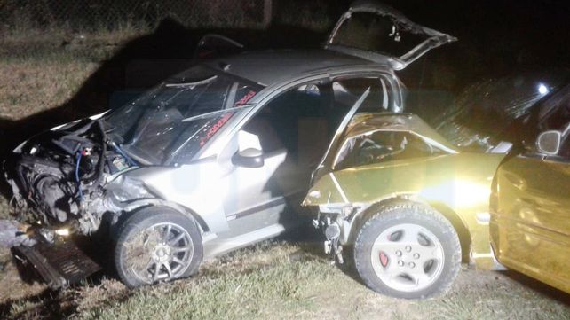 Choque en ruta 11: Colisionaron tres vehículos y varias personas fueron hospitalizadas