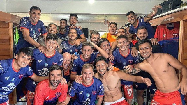 La intimidad del festejo de la victoria del Depro en Pronunciamiento&nbsp;