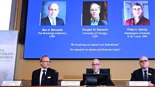 El premio Nobel de Economía que puso su atención en las crisis  bancarias