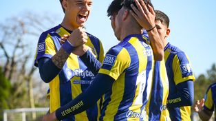 Tomás Salteño, el 10 de la reserva de Central, anotó por duplicado ante el Verde de Caballito.&nbsp;