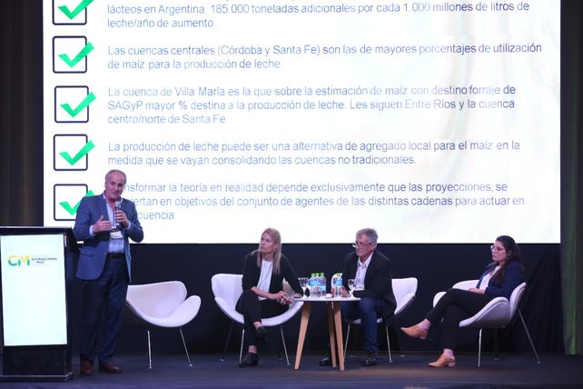 La relación entre las producciones de leche y maíz tienen un importante potencial.
