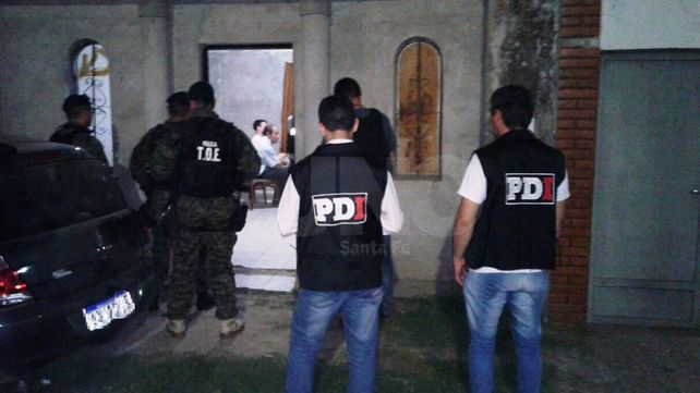 El pasado martes. Los acusados fueron detenidos en una vivienda de Pasaje Servidumbre al 7700 de barrio Del Tránsito.&nbsp;