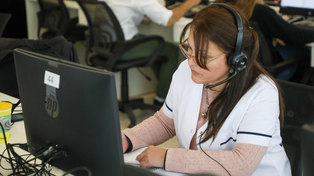 Más de 80 profesionales son parte de la reconversión del 0800 Covid que funcionó durante la pandemia.&nbsp;