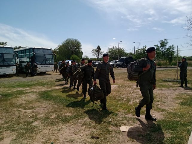 Los gendarmes quedarán alojados en el nuevo destacamento de Jorge Newbery y Circunvalación..