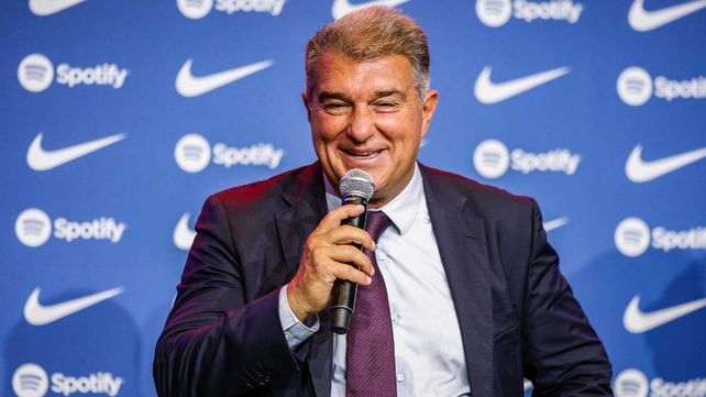 Joan Laporta no le dio importancia a las declaraciones de Matías Messi.