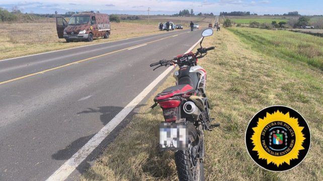 En la ruta 131 se produjo un accidente de tránsito que dejó lesionados.&nbsp;