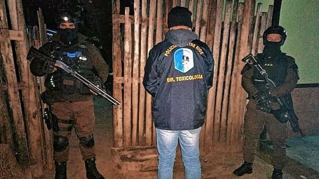 Drogas: tres detenidos tras un operativo en Concordia