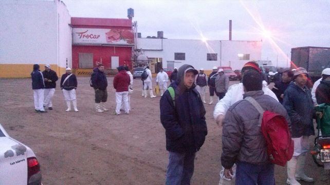 Trabajadores de la carne paran en todo el país.&nbsp;