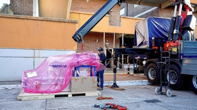 El nuevo equipamiento llegó durante el fin de semana a Concordia y tendrá su uso intensivo en los estudios vasculares.&nbsp;