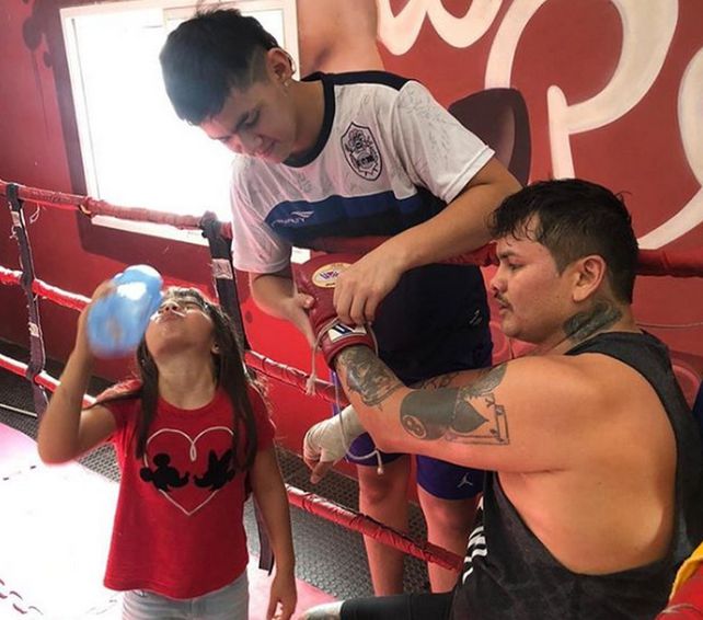 Chino Maidana se entrena al compás del Yo Soy Sabalero