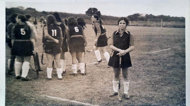 Miriam Moro fue una habilidosa mediocampista de hockey, de Universitario y Newell's.