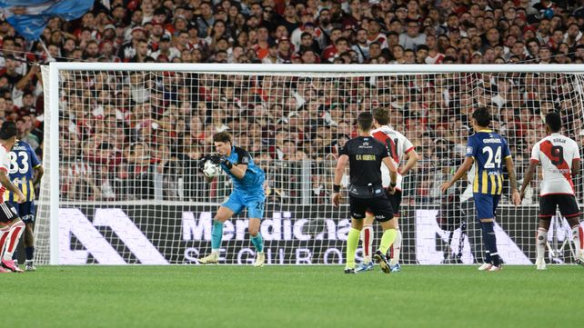 El primero. Werner debutó cuando Central visitó a River, en la previa del viaje a Belo Horizonte.