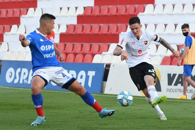 Los jugadores de Unión tuvieron un rendimiento desparejo ante Newells.