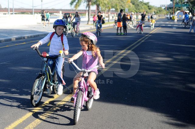 El primer biciencuentro pasó por Santa Fe