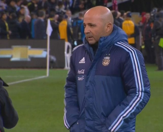 Sampaoli: No se jugó para cumplir, se jugó para ganar
