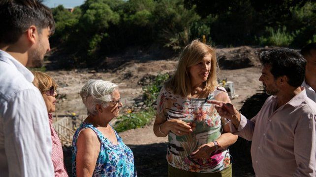 La Municipalidad de Paraná sigue las obras en un sector del arroyo Colorado.