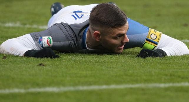 Icardi erró un penal en la derrota del Inter