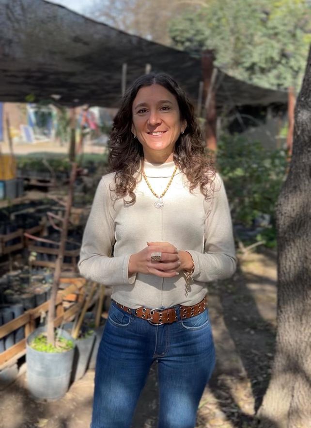 La senadora Leticia Di Gregorio es la impulsora de la iniciativa del Vivero Departamental.